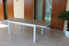 VIDUUS---tavolo-da-giardino-allungabile-in-alluminio-e-polywood-160/240x95-Bianco-Milani-Home