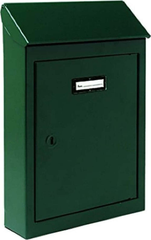 VIGOR---CASSETTA-POSTALE-DA-ESTERNO-300x200x60MM---IN-ACCIAIO-VERNICIATO-COLORE-VERDE---CON-TARGHETTA-NOME