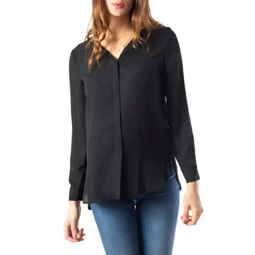 Vila Clothes Camicia Donna - black / XS - Abbigliamento Camicie