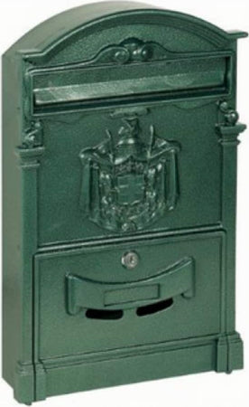VILLA-ITALIA---CASSETTA-POSTALE-IN-ALLUMINIO-VERDE-26x9x41-cm
