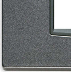 VIMAR---1-PLACCA-EIKON-CLASSIC-4-MODULI-IN-METALLO-COLORE-GRIGIO-ATLANTIC-METAL-20654.09