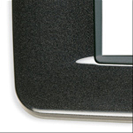 VIMAR---1-PLACCA-EIKON-ROUND-3-MODULI-IN-METALLO-COLORE-ANTRACITE-METAL-20683.12