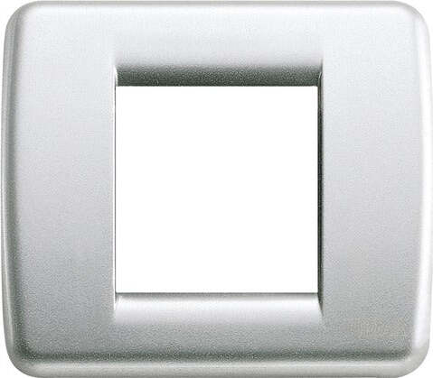VIMAR---1-PLACCA-IDEA-RONDO'-1-2-MODULI-IN-METALLO-COLORE-ARGENTO-METALLIZZATO-17093.21