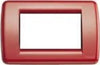 VIMAR---1-PLACCA-IDEA-RONDO'-3-MODULI-IN-METALLO-COLORE-ROSSO-16733.04