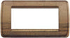 VIMAR---1-PLACCA-IDEA-RONDO'-4-MODULI-IN-METALLO-COLORE-NOCE-16754.55