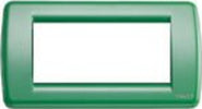 VIMAR---1-PLACCA-IDEA-RONDO'-4-MODULI-IN-METALLO-COLORE-VERDE-SALVIA-16754.08