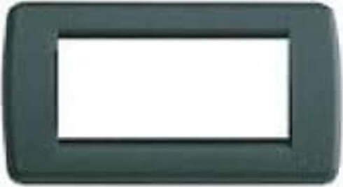 VIMAR---1-PLACCA-IDEA-RONDO'-4-MODULI-IN-METALLO-VERDE-BOSCO-ART-16754.07