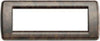 VIMAR---1-PLACCA-IDEA-RONDO'-6-MODULI-IN-METALLO-COLORE-RADICA-NOCE-16756.41