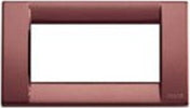 Vimar---Placca-classic-4-moduli-in-metallo-Serie-Idea-colore-bordeaux-metallizzato-16734.25
