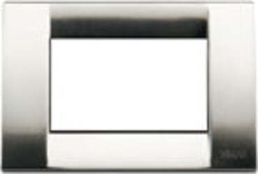 Vimar---Placca-Classica-3-moduli-in-metallo-Serie-Idea-colore-Nichel-Spazzolato-16733.34