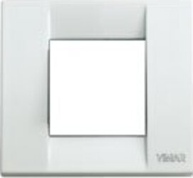 VIMAR---PLACCA-IDEA-1-2-MODULI-IN-METALLO-BIANCO-17092.01