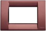 VIMAR---PLACCA-IDEA-3-MODULI-BORDEAUX-METALLIZZATO