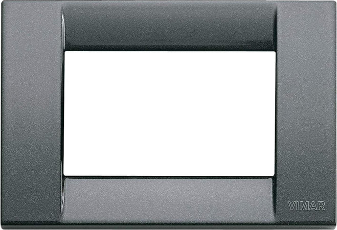 VIMAR---PLACCA-IDEA-3-MODULI-METALLO-ANTRACITE-ART.-16733.23