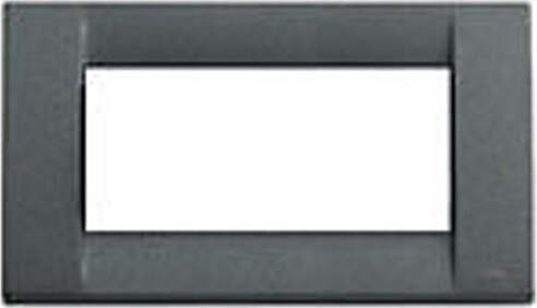 VIMAR---PLACCA-IDEA-4-MODULI-IN-METALLO-ARDESIA-16734.46