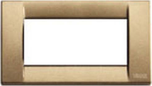 VIMAR---PLACCA-IDEA-4-MODULI-IN-METALLO-BRONZO-METALLIZZATO-16734.22