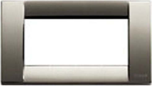 VIMAR---PLACCA-IDEA-4-MODULI-IN-METALLO-CROMO-NERO-16734.31