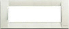 VIMAR---PLACCA-IDEA-6-MODULI-IN-METALLO-AVORIO-16736.10