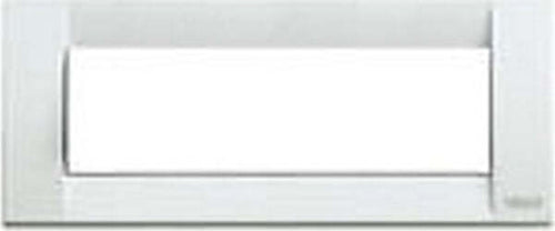 VIMAR---PLACCA-IDEA-6-MODULI-IN-METALLO-BIANCO-16736.01