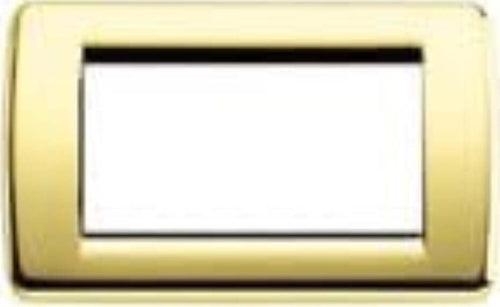 VIMAR---PLACCA-IDEA-RONDO'-4-MODULI-COLORE-ORO