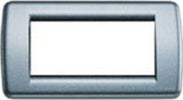 VIMAR---PLACCA-IDEA-RONDO'-4-MODULI-METALLO-BLU-CERULEO-ART.-16754.26