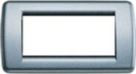 VIMAR---PLACCA-IDEA-RONDO'-4-MODULI-METALLO-BLU-CERULEO-ART.-16754.26