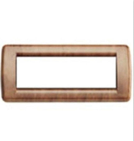 VIMAR---PLACCA-IDEA-RONDO'-6-MODULI-COLORE-RADICA-CILIEGIO