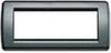 VIMAR---PLACCA-IDEA-RONDO-6-MODULI-IN-METALLO-COLORE-ANTRACITE-16756.23