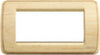 Vimar---Placca-Rondò-4-moduli-in-legno-naturale-Acero-16754.51