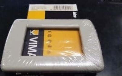 VIMAR---PLACCA-RONDO'-3-MODULI-IN-METALLO-SERIE-IDEA-COLORE-SABBIA-ART.-16753.09