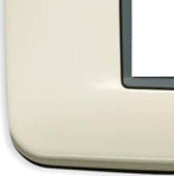 Vimar---Placca-Round-7-moduli-in-metallo-Serie-Eikon-colore-Bianco-Antico-20687.02