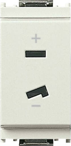 Vimar---Presa-polarizzata-2P-6A-24V-SELV-bianco-16345.B