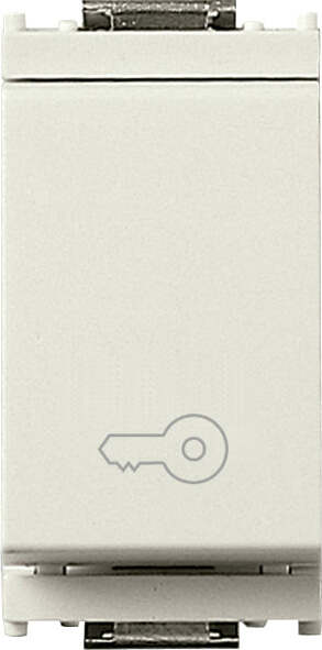 Vimar---Pulsante-1P-NO-10A-chiave-bianco-16080.P.B