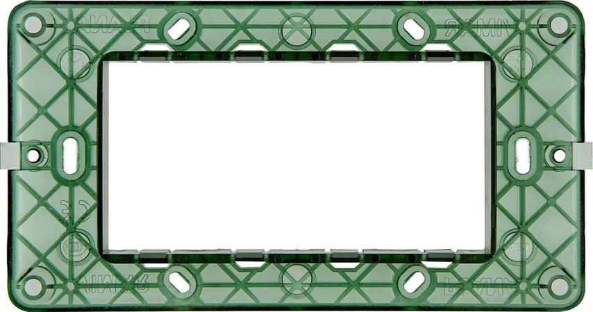 VIMAR---SERIE-PLANA-SUPPORTO-4-MODULI-PER-SCATOLE