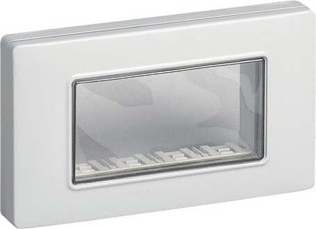 VIMAR-CALOTTA-IP55-4MOD+VITI-GRIGIO