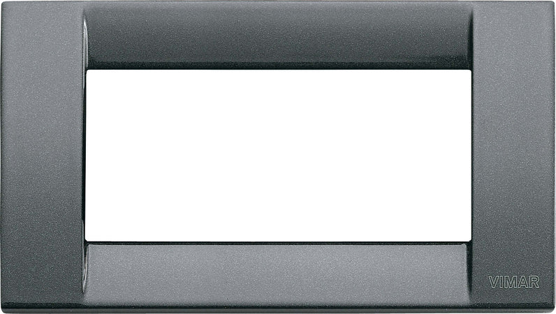 VIMAR-IDEA-PLACCA-CLASSICA-4M-ANTRACITE