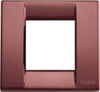 VIMAR-PLACCA-IDEA-1-2M-BORDEAUX-METALLIZZATO