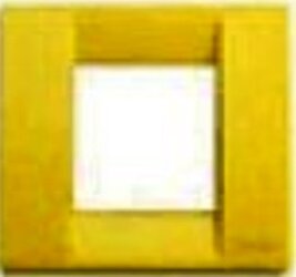 VIMAR-PLACCA-IDEA-1/2-APP.-GIALLO