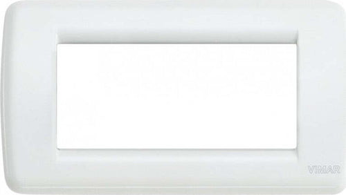 VIMAR-PLACCA-IDEA-RONDO'-4M-MET.-BIANCO