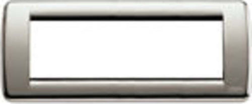 VIMAR-PLACCA-IDEA-RONDO'-6M-MET.-NICKEL