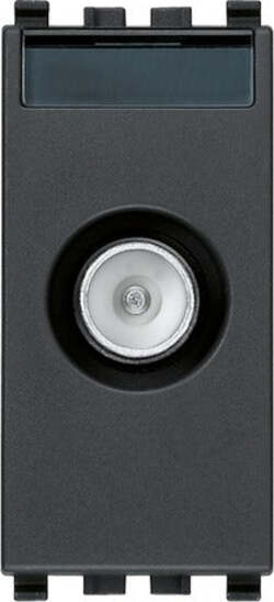 VIMAR-SERIE-EIKON-PRESA-TV-RD-SAT-PASSANTE-10DB-MASCHIO-G