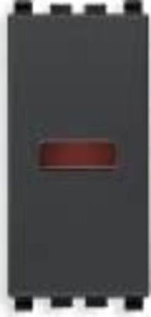 VIMAR-SERIE-EIKON-SPINA-DIFFUSORE-ROSSO-GRIGIO