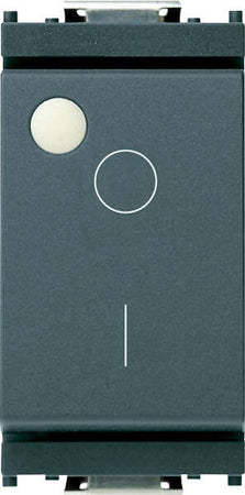VIMAR-SERIE-IDEA-INTERRUTTORE-2P-16-AX-250-V,CON-INDICATORE-LUMINESCENTE,GRIGIO