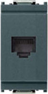 VIMAR-SERIE-IDEA-PRESA-DI-CONNETTORE-RJ45-8-CONTATTI-MORSETTI-A-VITE-GRIGIO