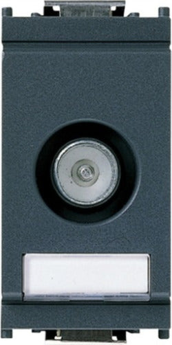 VIMAR-SERIE-IDEA-PRESA-PASSANTE-TV-RD-SAT-5-2400MHZ-CON-CONNETTORE-MASCHIO-IEC-601692-2-ATTENUAZIONE-DI-DERIVAZIONE-10DB-GRIGIO