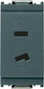 VIMAR-SERIE-IDEA-PRESA-POLARIZZATA-PER-SPIA-01099-2P-6-A-24V-GRIGIO