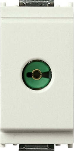 VIMAR-SERIE-IDEA-PRESA-TV-COASSIALE-SEMPLICE-D.9.5-CON-2-SERRACAVI-Z-75-OM-BIANCO-16320.S.B