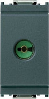 VIMAR-SERIE-IDEA-PRESA-TV-COASSIALE-SEMPLICE-PASSO-9.5-IEC-CON-2-SERRACAVI-Z-75OHM-MODULO-RIDOTTO-GRIGIO17050.S
