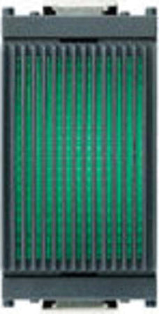 VIMAR-SERIE-IDEA-SPIA-PER-LAMPADA-SILURO6,3X28-MM-O-7X29-MM-DIFFUSORE-VERDE-GRIGIO