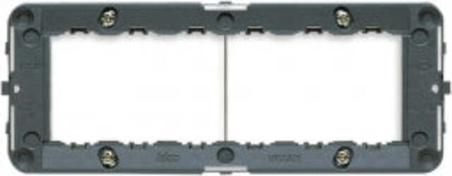 VIMAR-SERIE-IDEA-SUPPORTO-6M-CON-VITI-PER-SCATOLE-INC.-6/7-MODULI