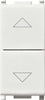 VIMAR-SERIE-PLANA-COMMUTATORE-2P-10AX-A-DUE-TASTI-BIANCO